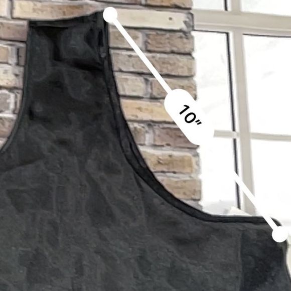NWT Women’s Meant To Be Seen Black Polyester Sleeveless Tank Top (XL) FV18 - Picture 8 of 10